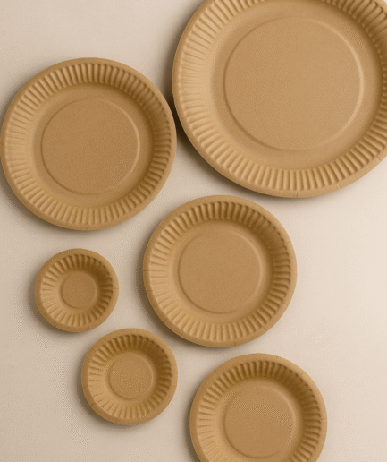 Biodegradable Paper Plates